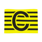Stanno Aanvoerdersband Verstelbaar - Yellow-Black Accessoires
