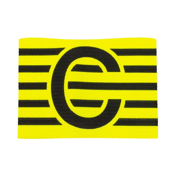 Stanno Aanvoerdersband Verstelbaar - Yellow-Black Accessoires