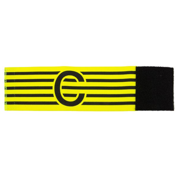 Stanno Aanvoerdersband Verstelbaar - Yellow-Black Accessoires