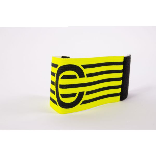 Stanno Aanvoerdersband Verstelbaar - Yellow-Black Accessoires