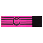 Stanno Aanvoerdersband Verstelbaar - Pink-Black Accessoires