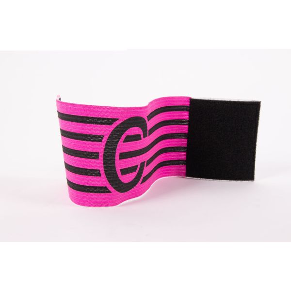 Stanno Aanvoerdersband Verstelbaar - Pink-Black Accessoires