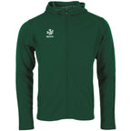 Reece Shift Hooded Full Zip Top - Bottle Green Kleding