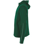 Reece Shift Hooded Full Zip Top - Bottle Green Kleding