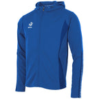 Reece Shift Hooded Full Zip Top - Royal Kleding