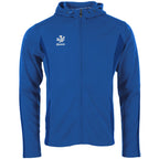 Reece Shift Hooded Full Zip Top - Royal Kleding