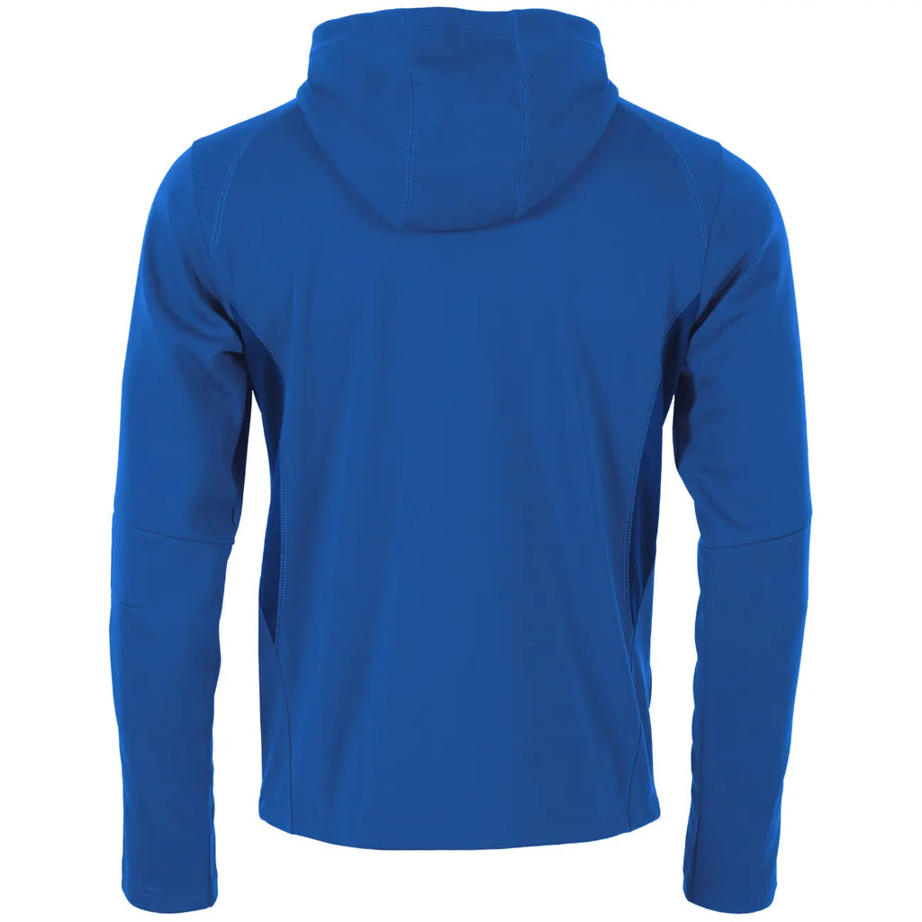 Reece Shift Hooded Full Zip Top - Royal Kleding
