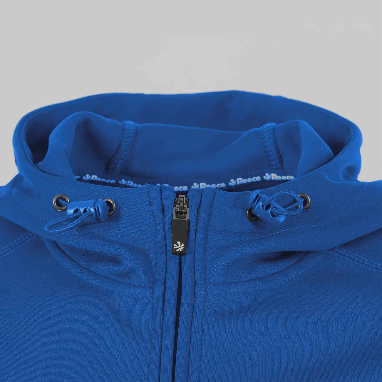Reece Shift Hooded Full Zip Top - Royal Kleding