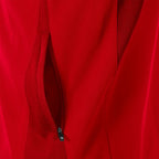 Reece Shift Hooded Full Zip Top - Red Kleding