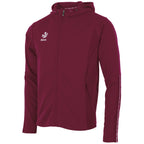 Reece Shift Hooded Full Zip Top Junior - Burgundy Kleding