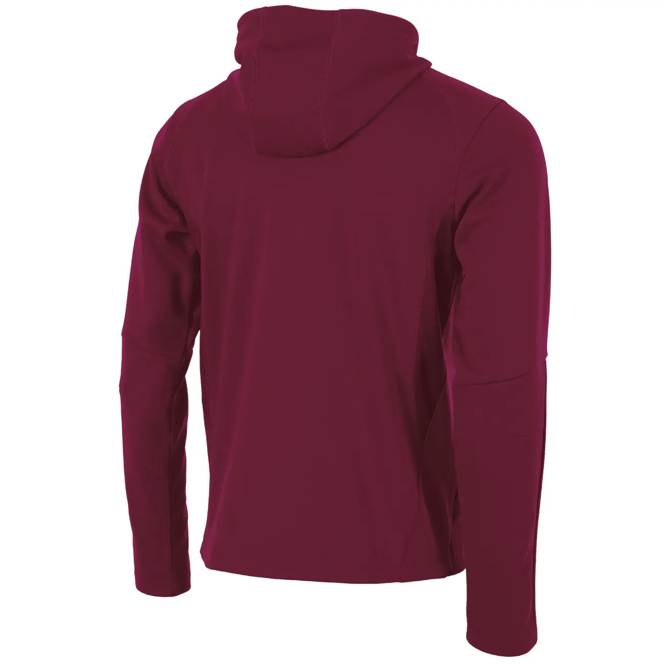Reece Shift Hooded Full Zip Top - Burgundy Kleding