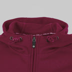 Reece Shift Hooded Full Zip Top Junior - Burgundy Kleding