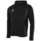 Reece Shift Hooded Full Zip Top Junior - Black Kleding