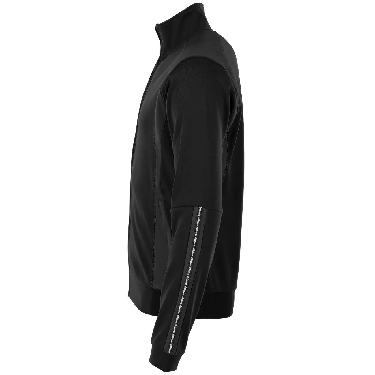 Reece Shift Full Zip Top - Black Kleding