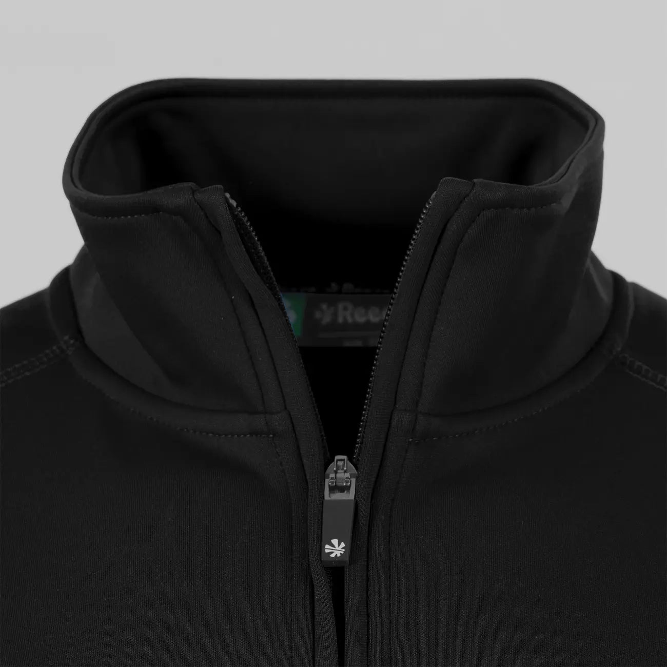 Reece Shift Full Zip Top - Black Kleding