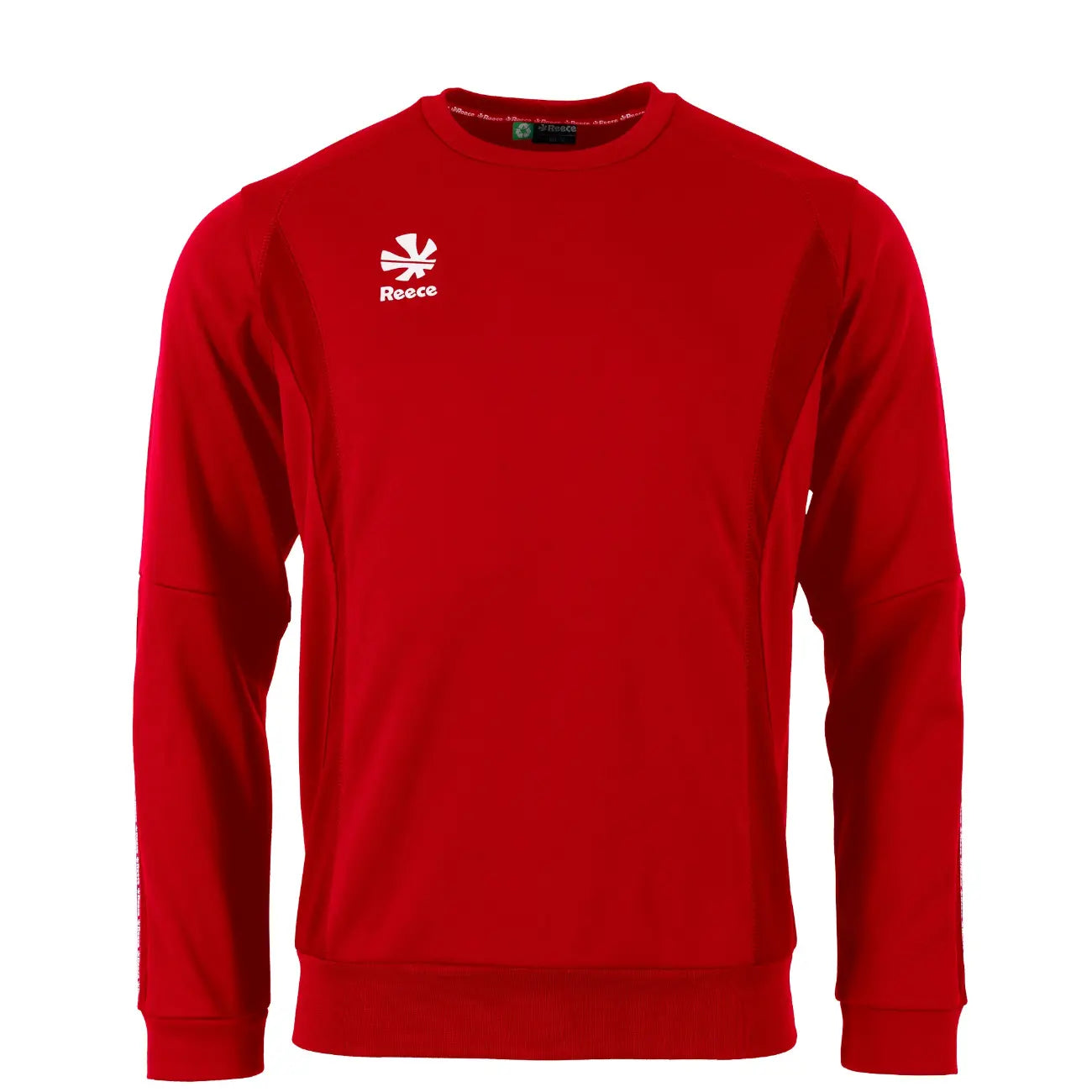 Reece Shift Round Neck Top - Red Kleding