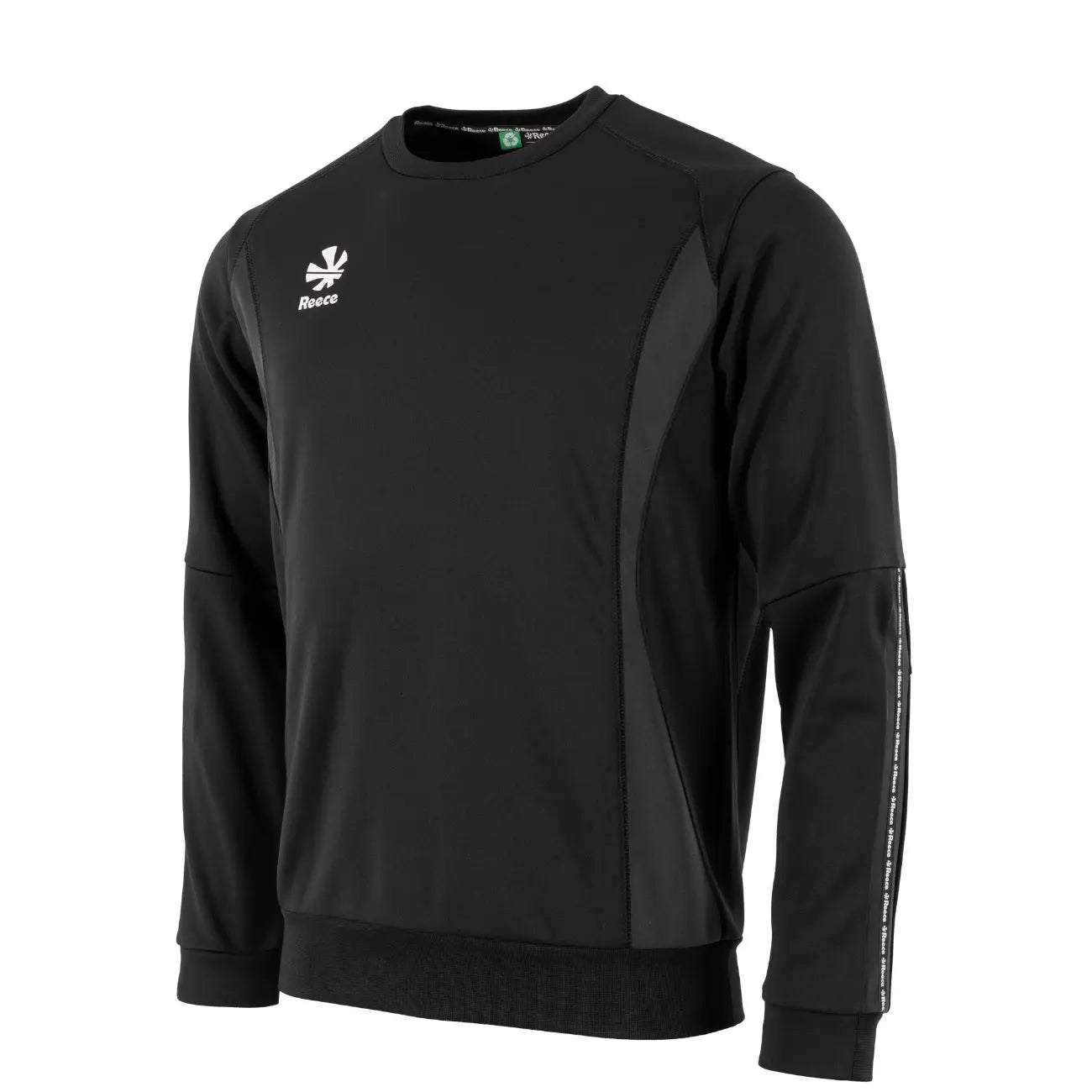 Reece Shift Round Neck Top - Black Kleding