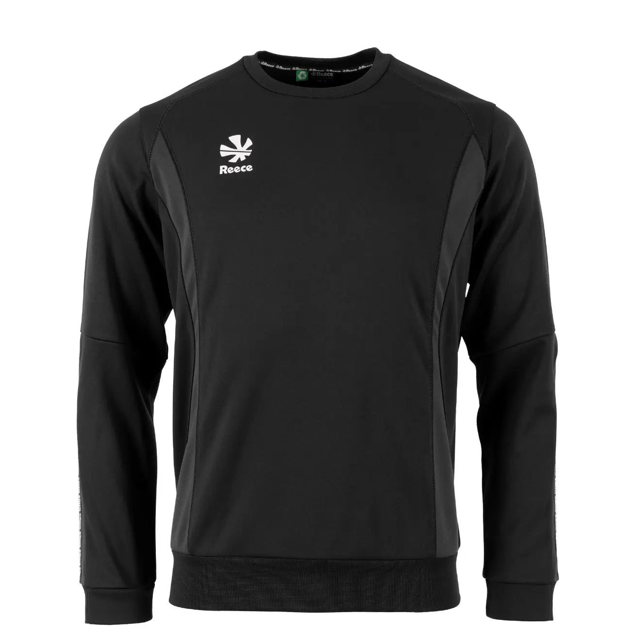 Reece Shift Round Neck Top - Black Kleding