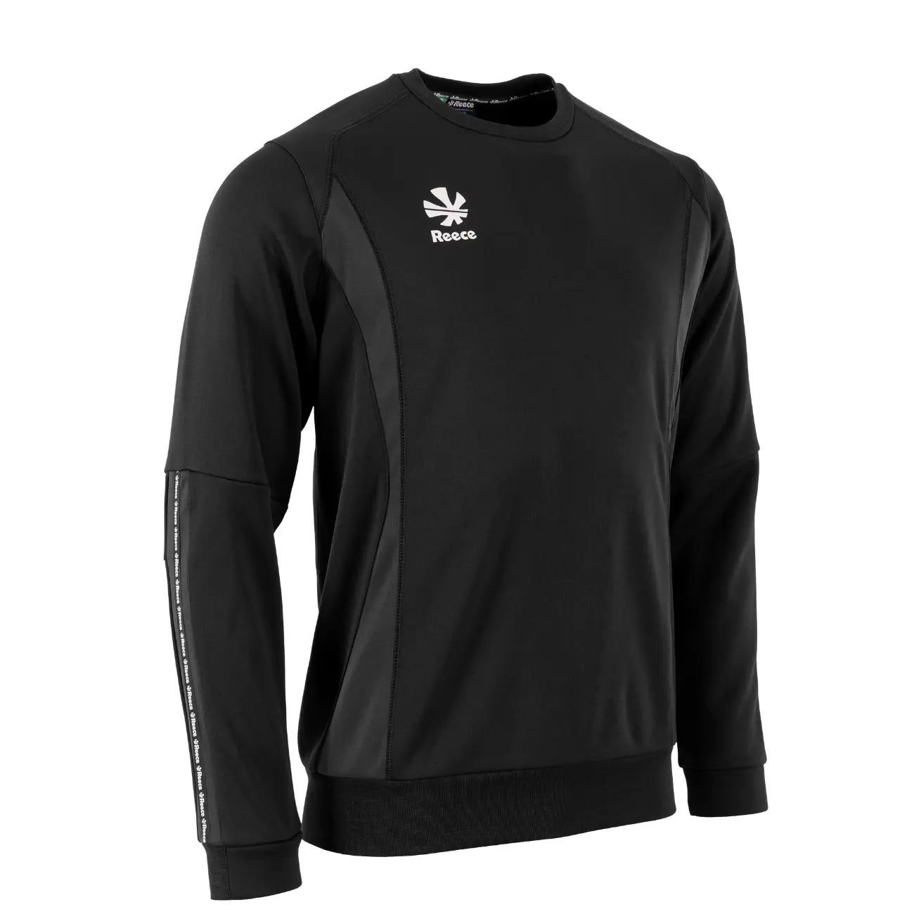 Reece Shift Round Neck Top - Black Kleding