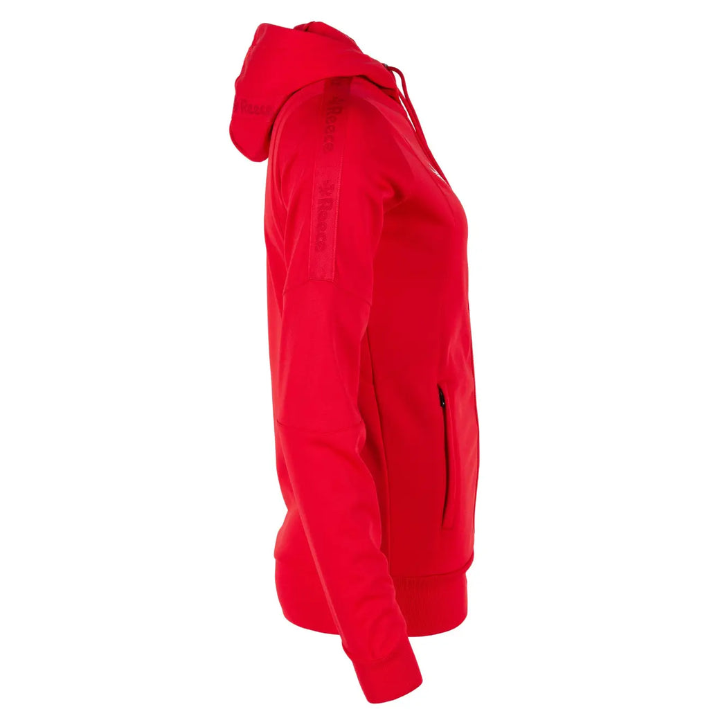 Reece Cleve TTS Hooded Top Full Zip Ladies - Red Kleding