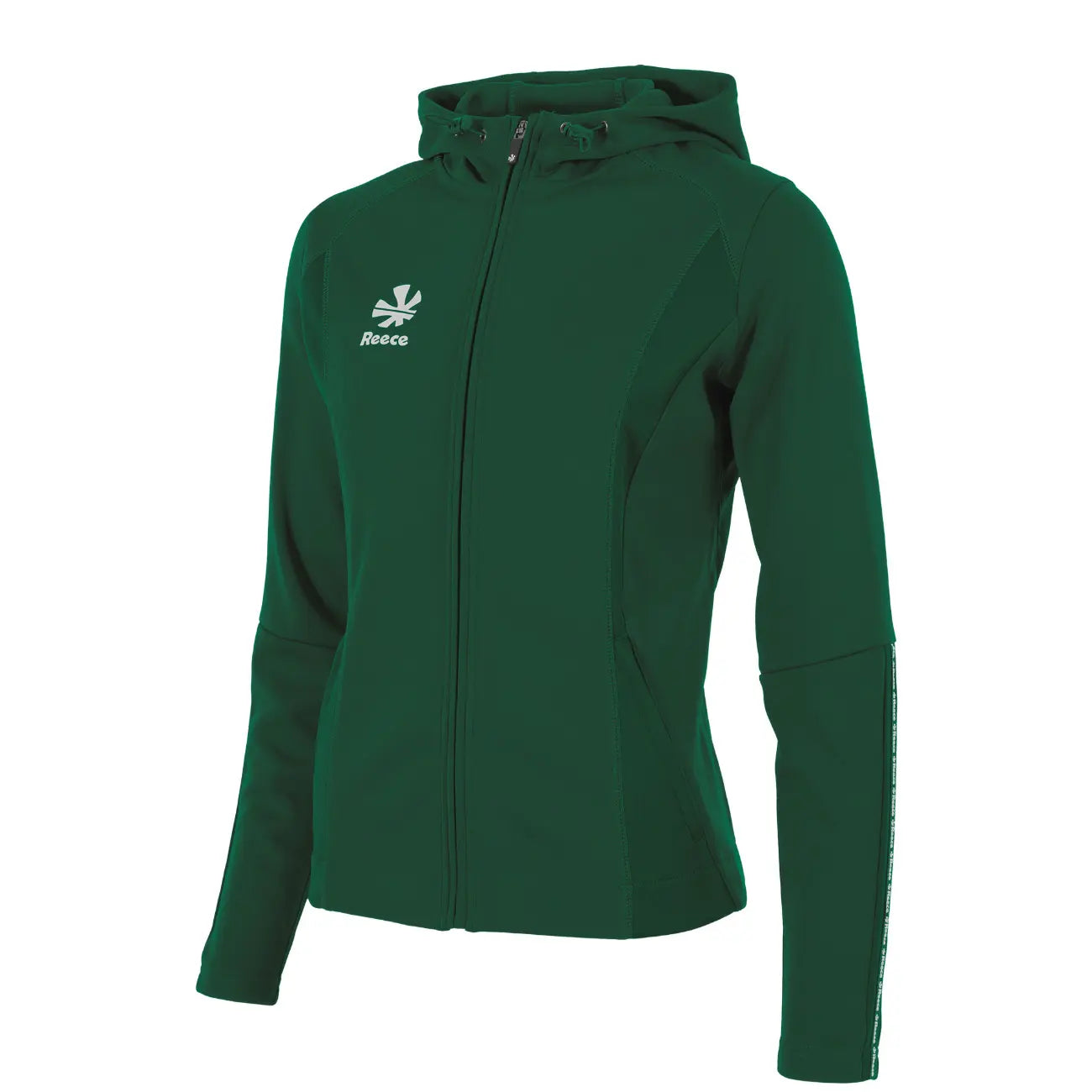Reece Shift Hooded Full Zip Top Ladies - Bottle Green Kleding