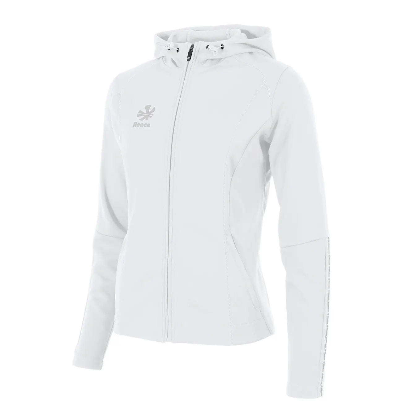 Reece Shift Hooded Full Zip Top Ladies - White Kleding
