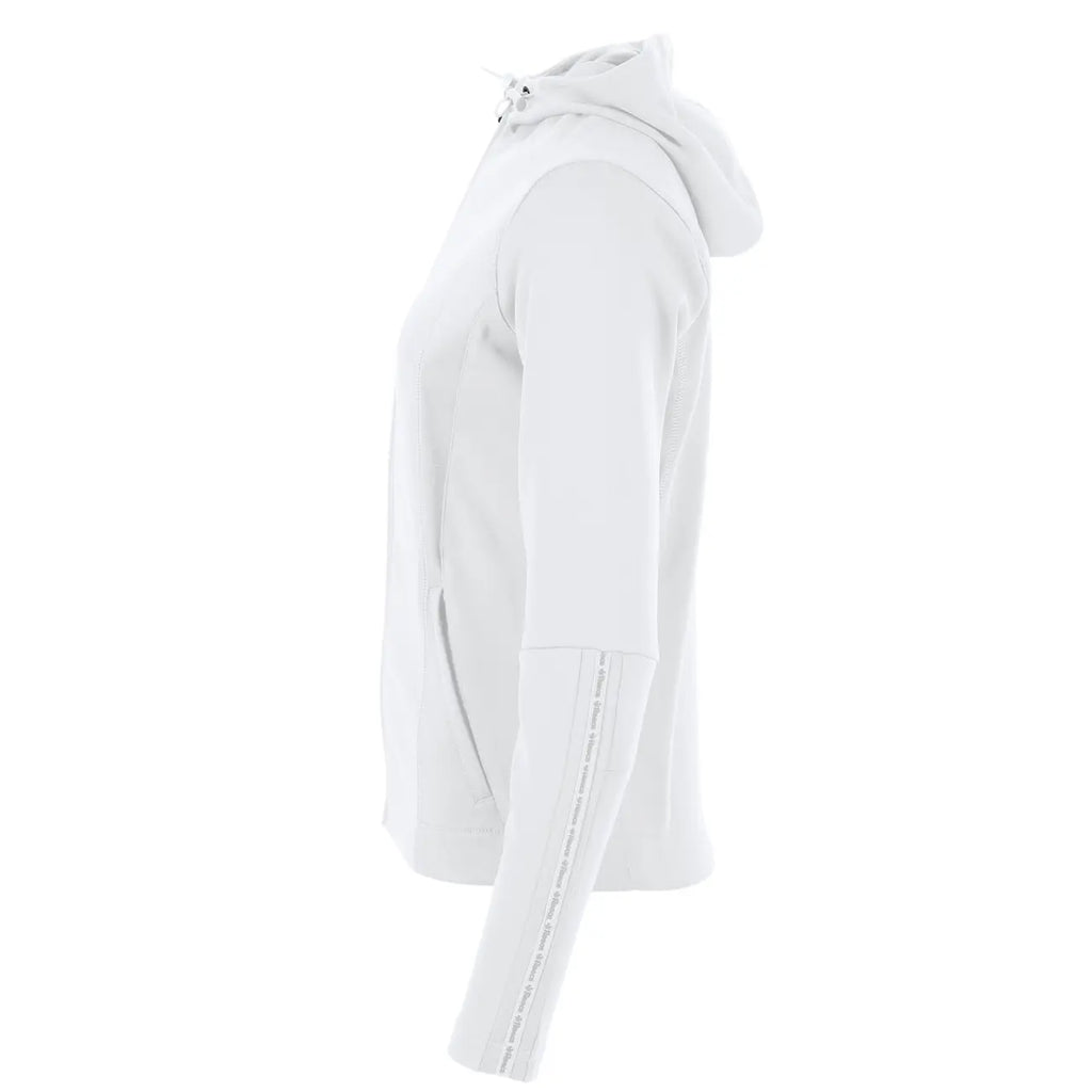 Reece Shift Hooded Full Zip Top Ladies - White Kleding
