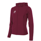 Reece Shift Hooded Full Zip Top Ladies - Burgundy Kleding