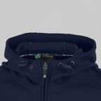 Reece Shift Quarter Zip Top - Navy Kleding