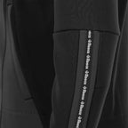 Reece Shift Quarter Zip Top - Black Kleding