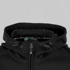 Reece Shift Quarter Zip Top - Black Kleding