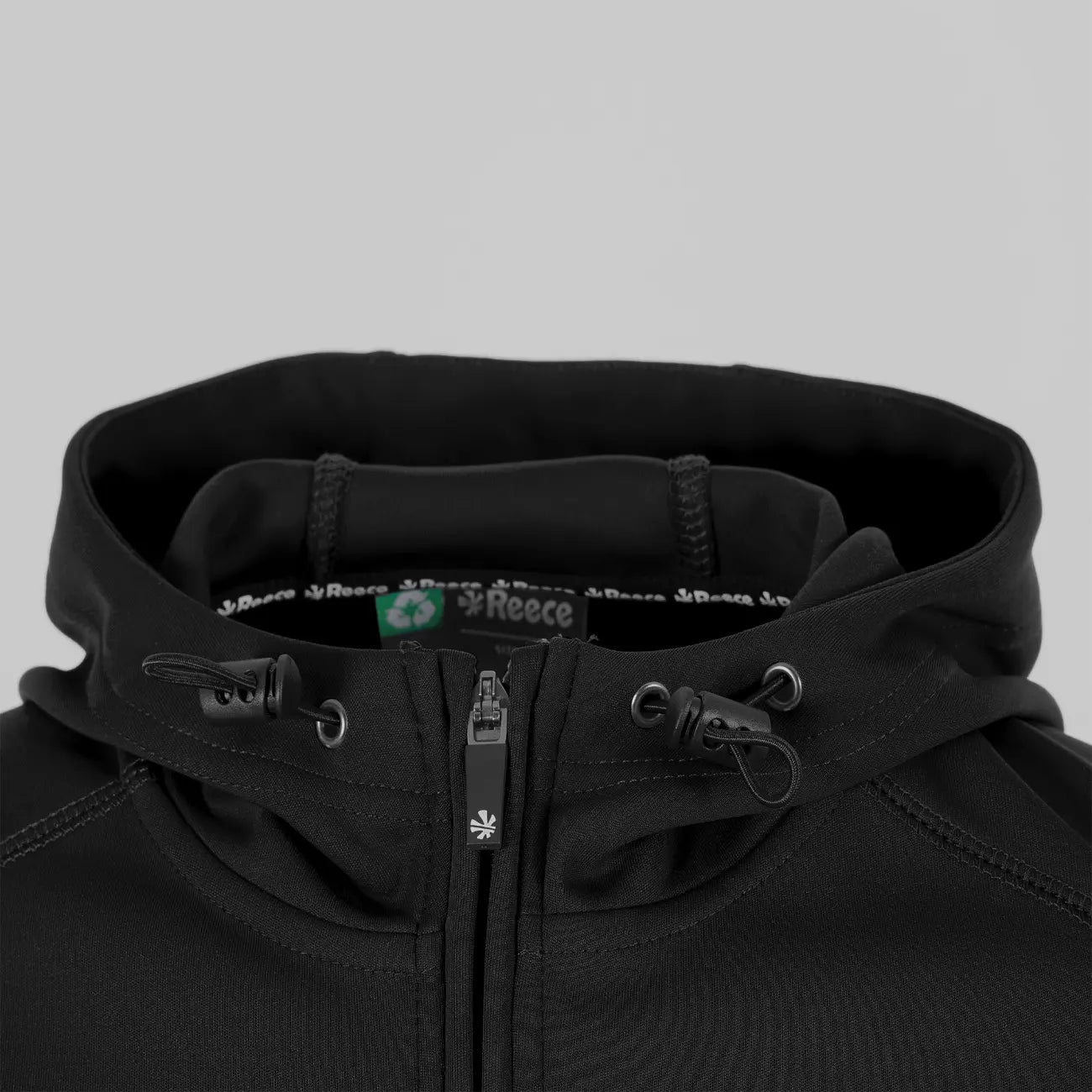 Reece Shift Hooded Full Zip Top Ladies - Black Kleding