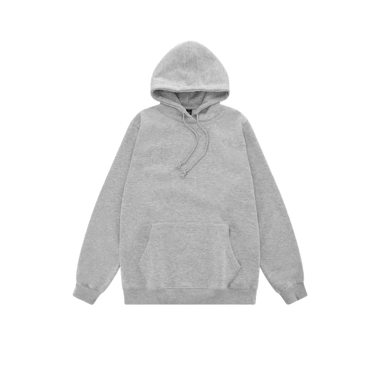 Osaka Unisex Basic Hoodie - Grey Melange Kleding