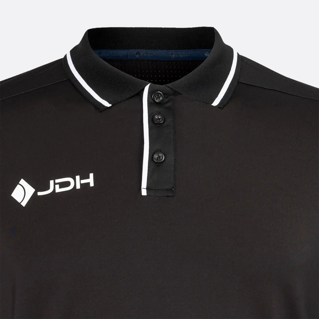 JDH Carbon men pro polo - Black