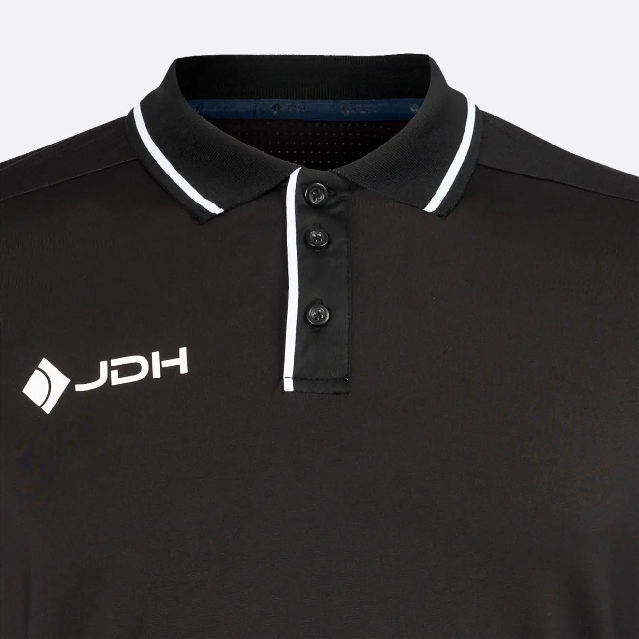 JDH Carbon men pro polo - Black