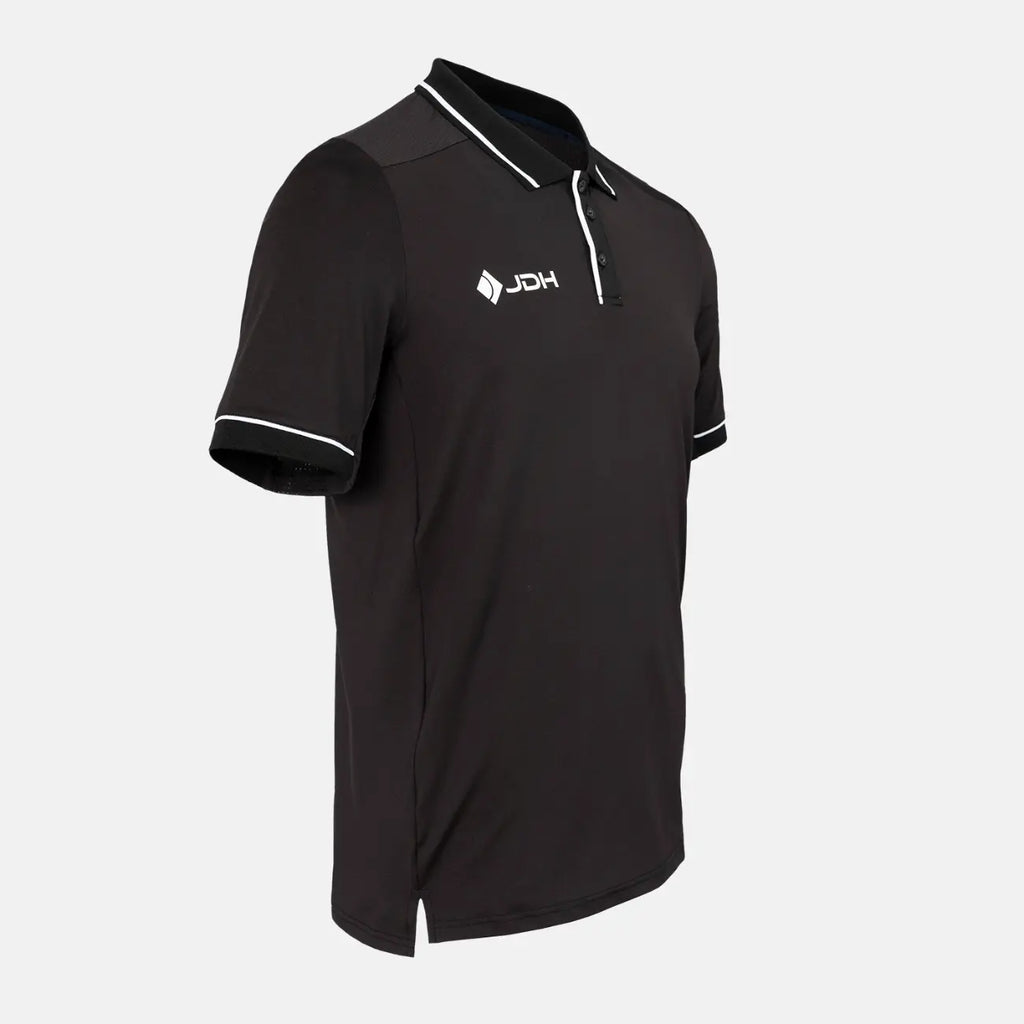 JDH Carbon men pro polo - Black