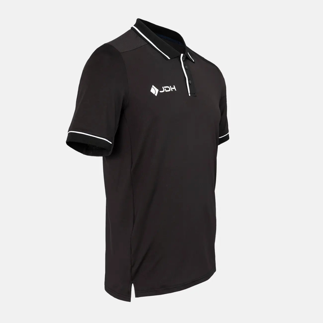 JDH Carbon men pro polo - Black