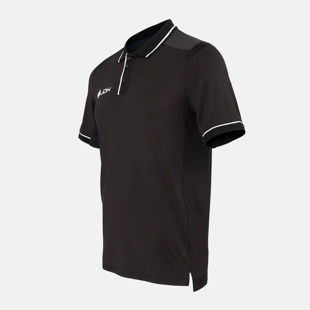 JDH Carbon men pro polo - Black