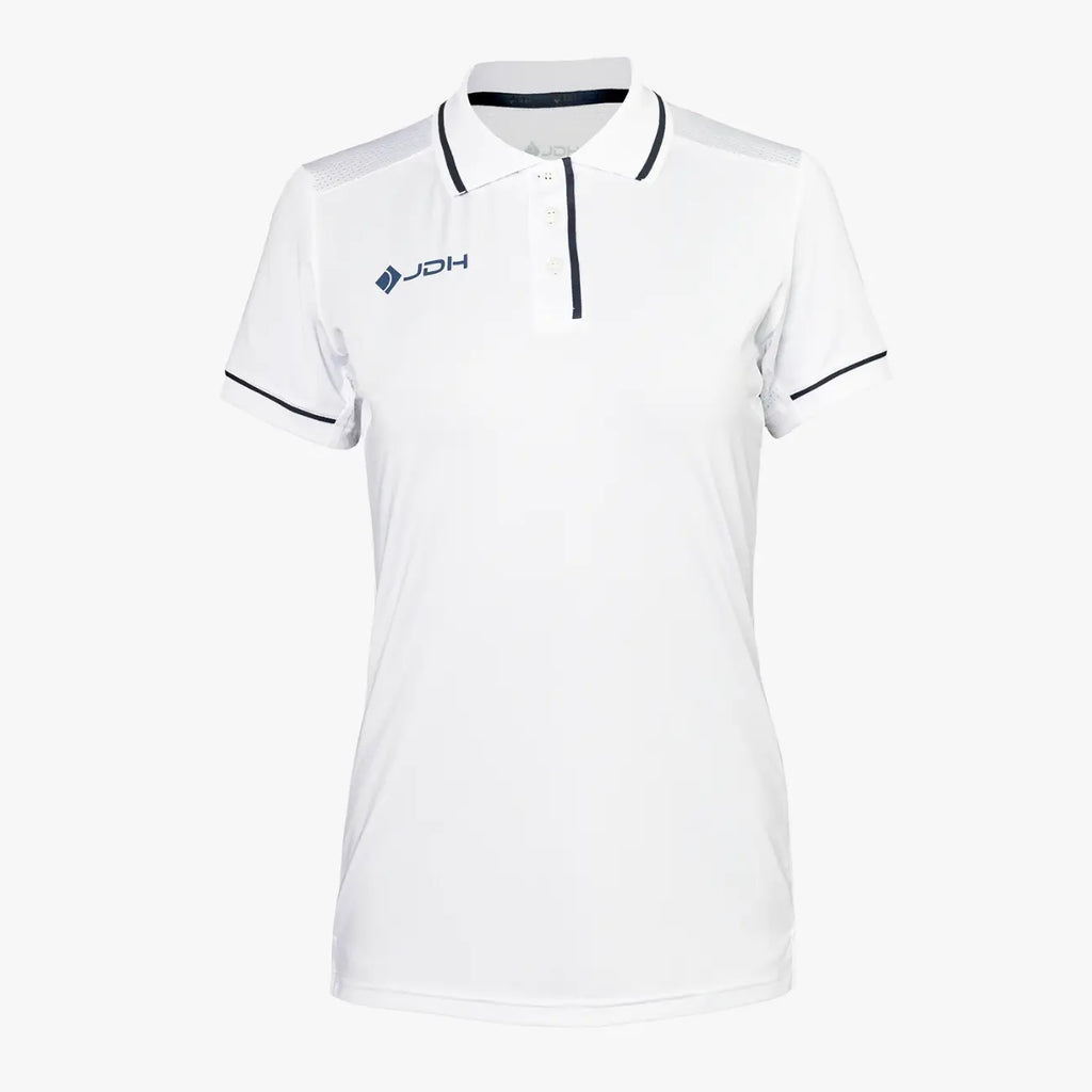 JDH Carbon women pro polo - White