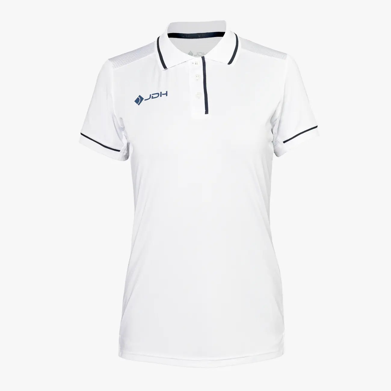 JDH Carbon women pro polo - White