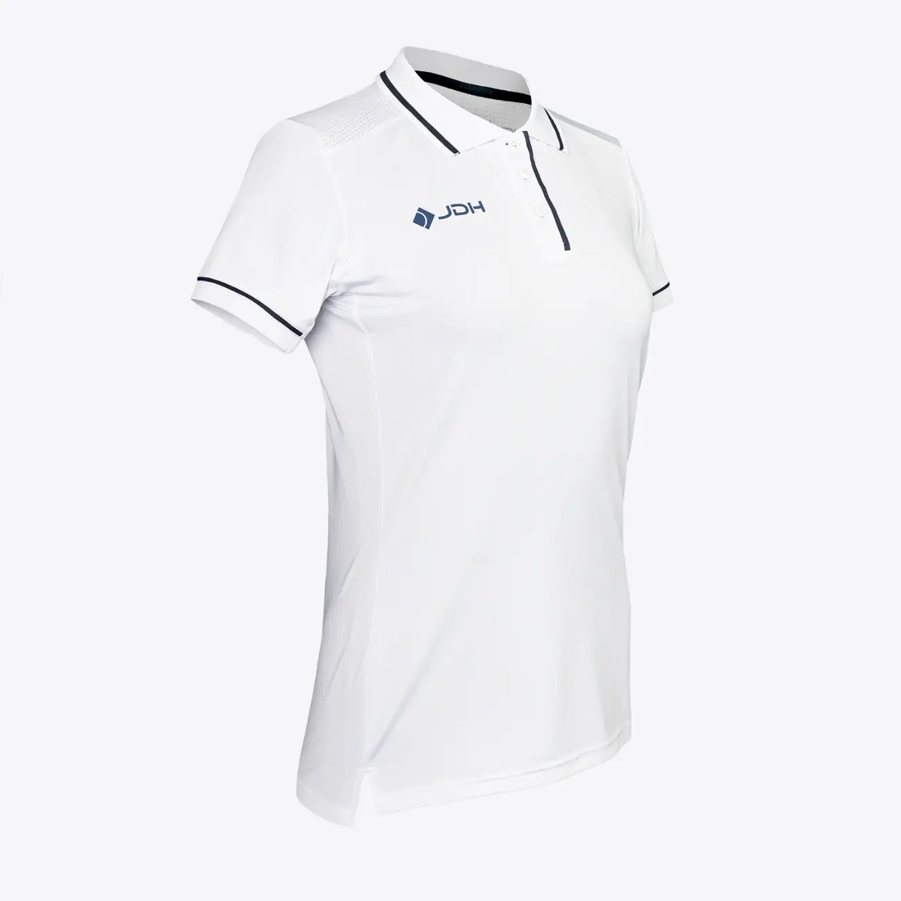 JDH Carbon women pro polo - White