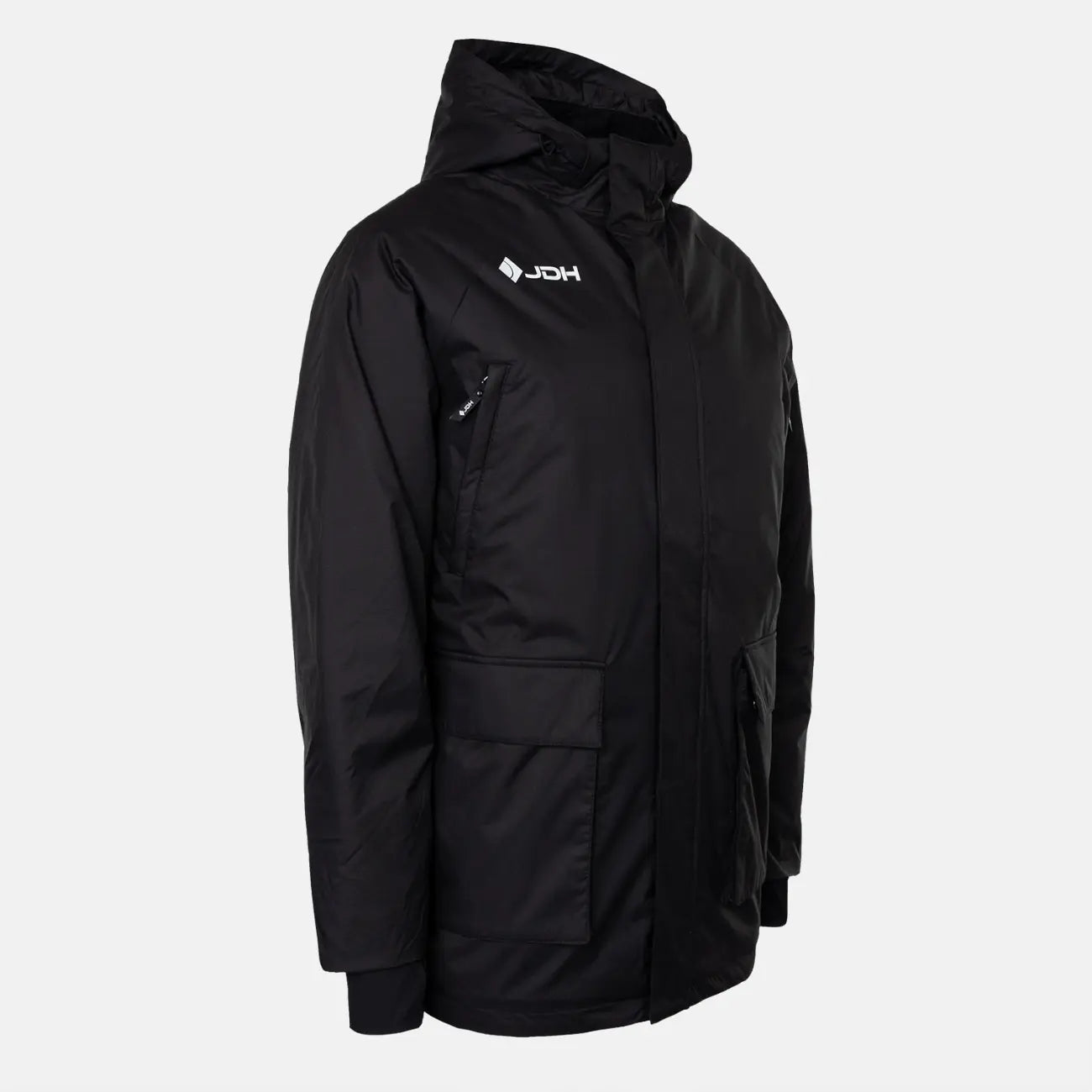 JDH Carbon men padded jacket - Black