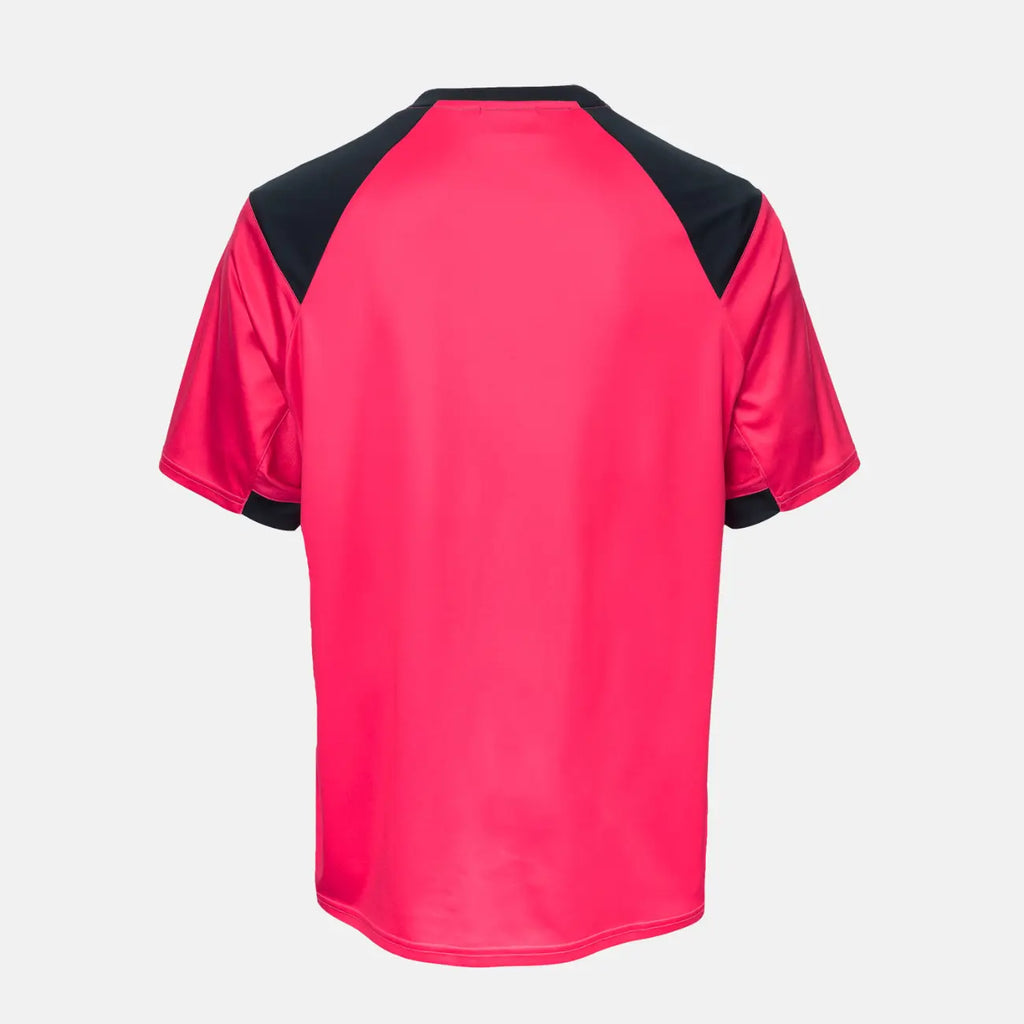 JDH Carbon junior goalie ss shirt - Fuchsia