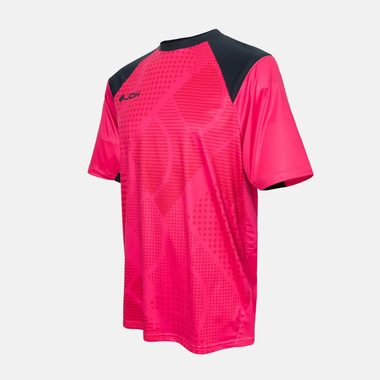 JDH Carbon junior goalie ss shirt - Fuchsia