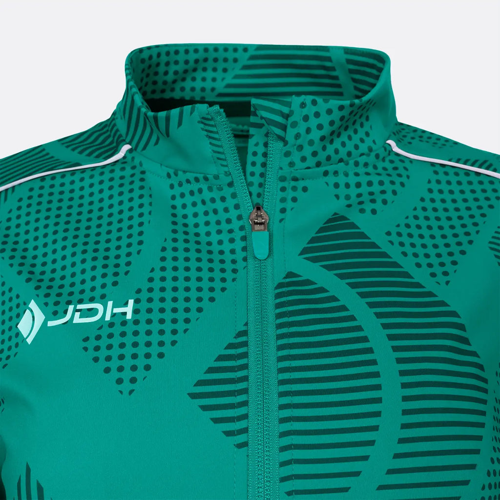 JDH Carbon women pro half-zip - Light Green
