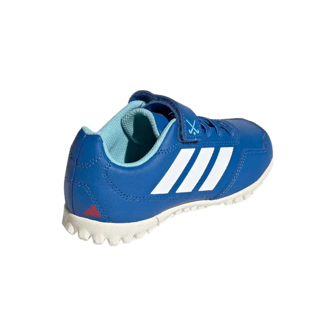 Adidas Hockey Youngstar Rise Velcro - Royal White Hockeyschoen