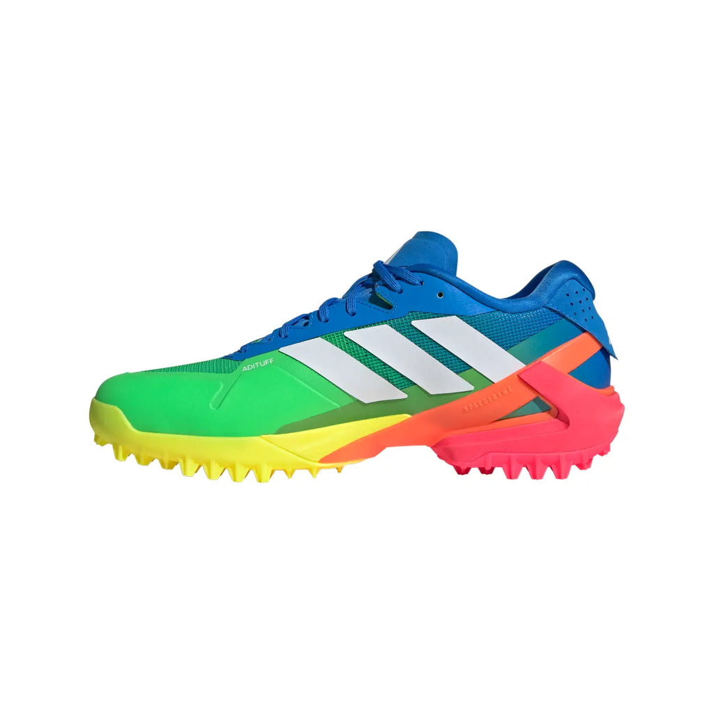 Adidas Adizero Lux 3 LE - Blue White Green Hockeyschoen