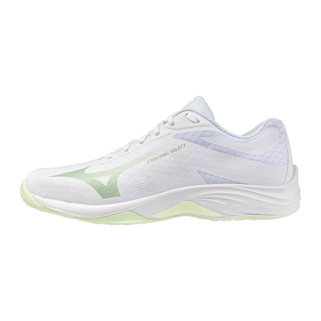Mizuno Lightning Select Dames - White/Aqua Gray/Ambrosia