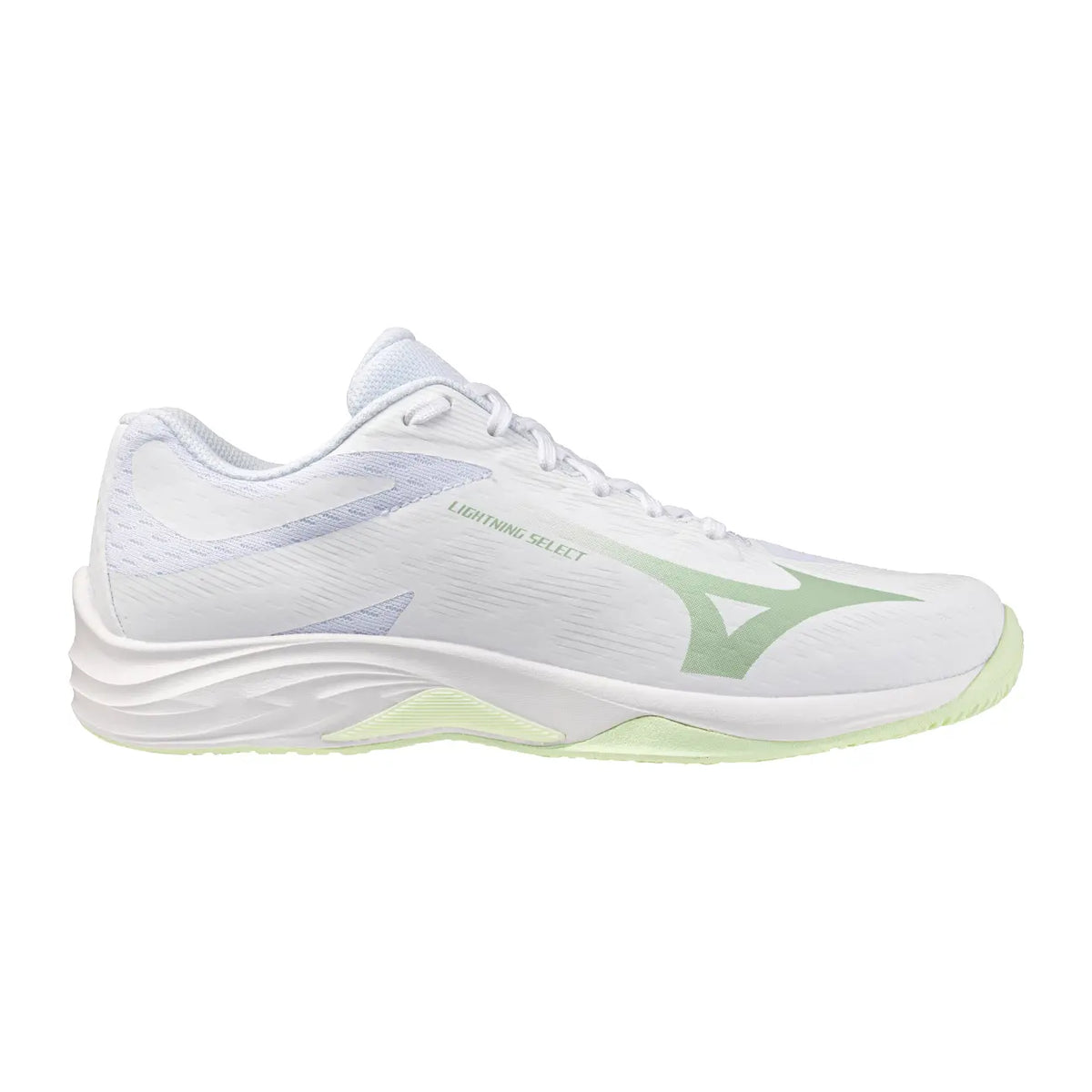 Mizuno Lightning Select Dames - White/Aqua Gray/Ambrosia