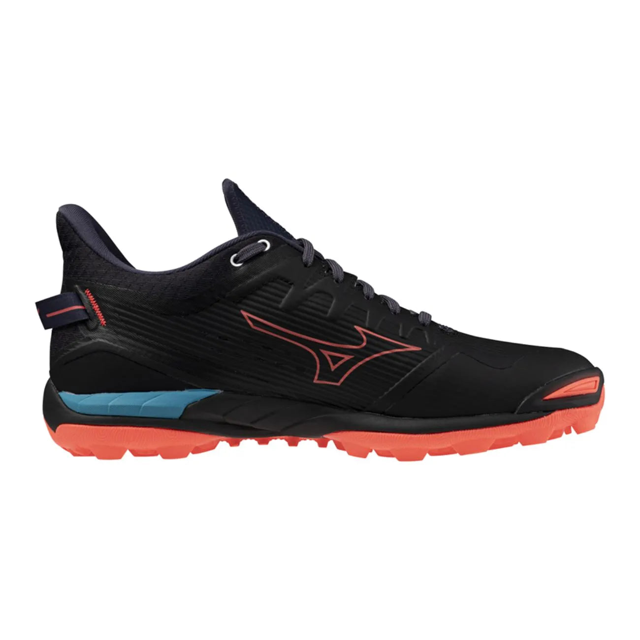 Mizuno WAVE LEOPARDUS - Black Orange Hockeyschoen